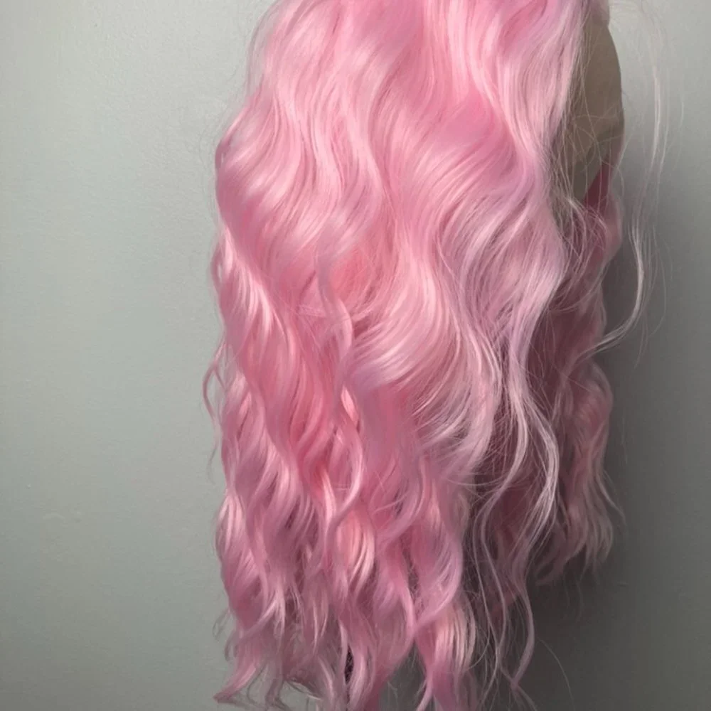 Light Pink Wig Lace Front Wig
